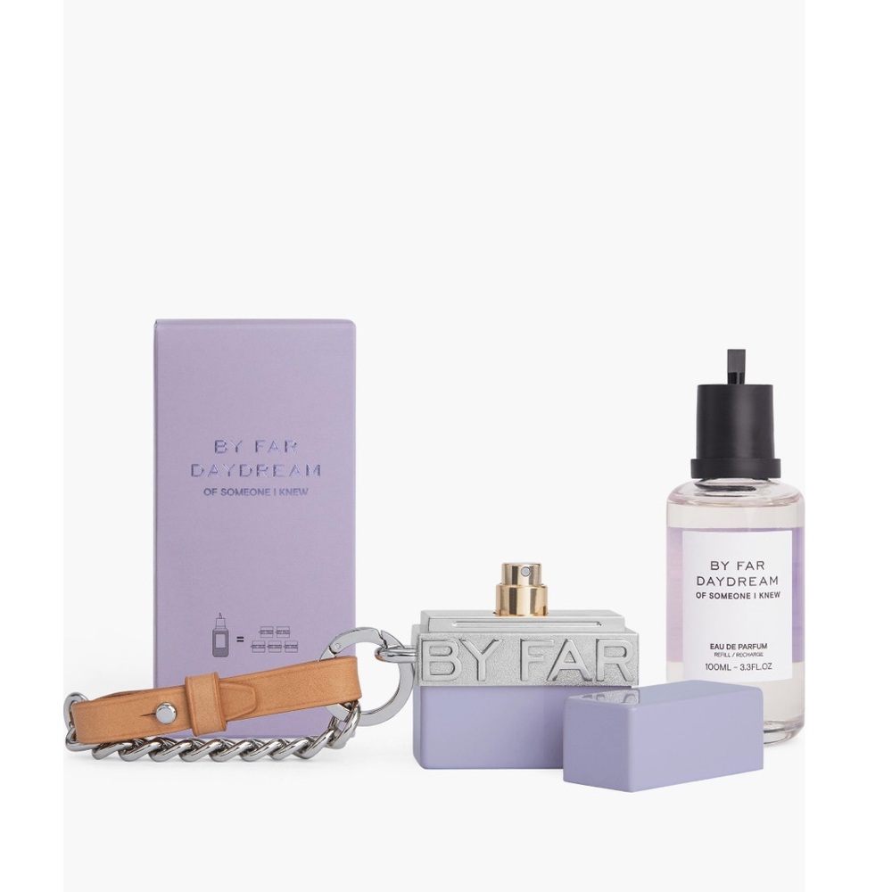 BY FAR Daydream of Someone I Knew Fragrance Gift Set - Silver and Lavender, NEW